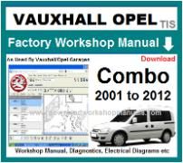 vauxhall combo Workshop Manual Download